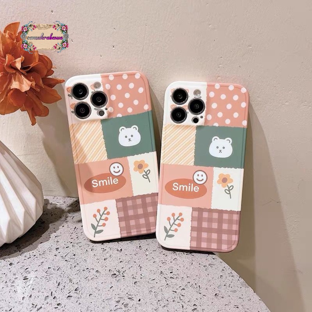 SS123 SOFTCASE SWEET BEAR FOR OPPO A17K A17 A3S A1K A5S A7 A12 F9 A11K A15 A15S A16 A16s A16K A16E  A52 A92 A53 A33 2020 A54 A55 A71 A74 A76 A36 A9 A5 2020 A31 A8 A57 LAMA A39 A57 2022 A77s SB4513