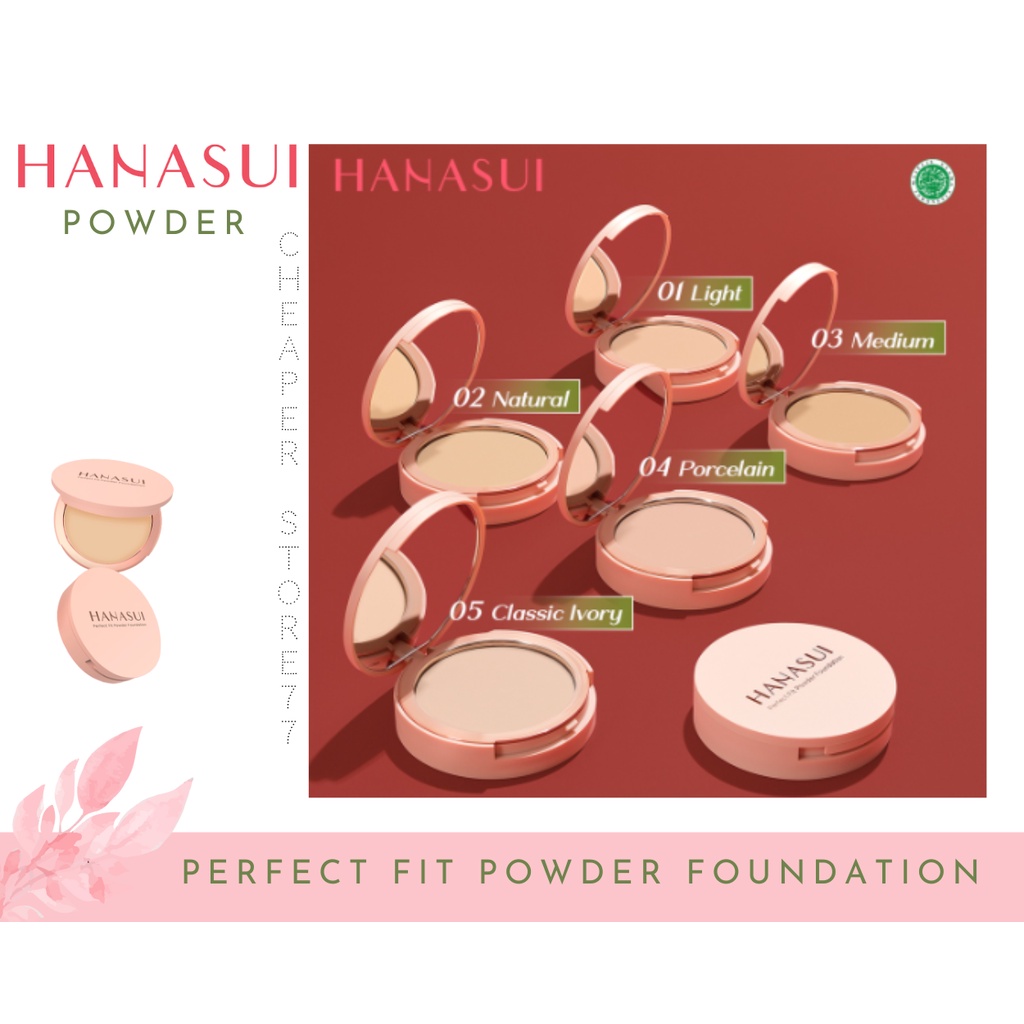 HANASUI - PERPECT FIT POWDER FOUNDATION 2.5 gr