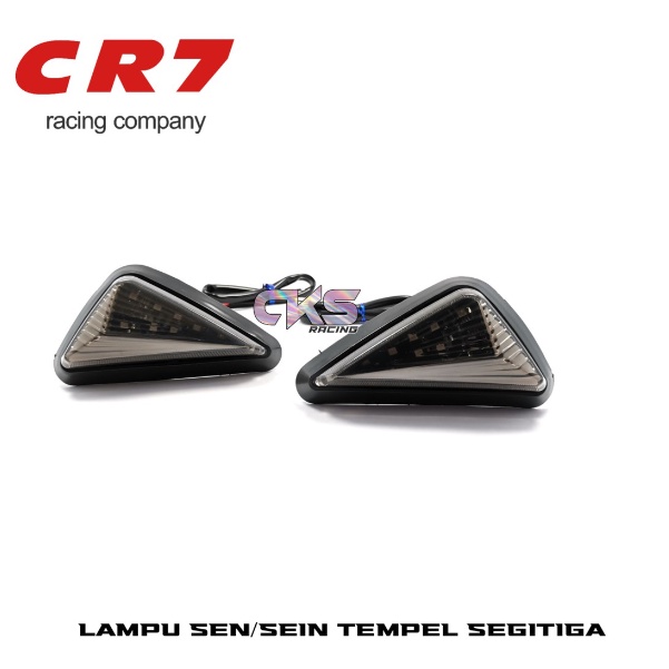Lampu Sen Tempel LED Segitiga universal cbr gsx ninja vixion 2 mode neon R15 R25