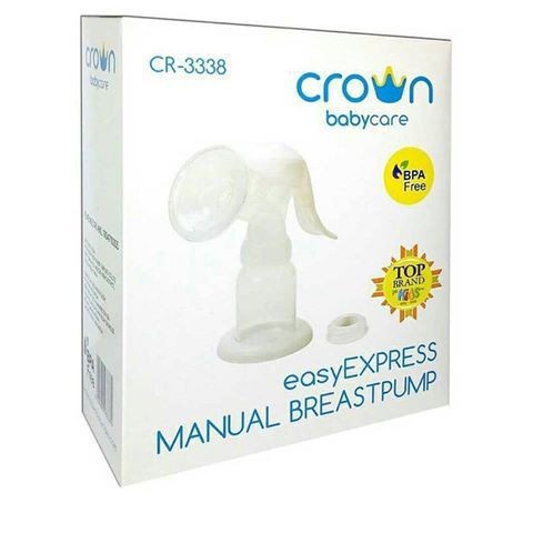 Crown easyexpress manual breast pump CR -3338 pompa asi manual crown CR-3338