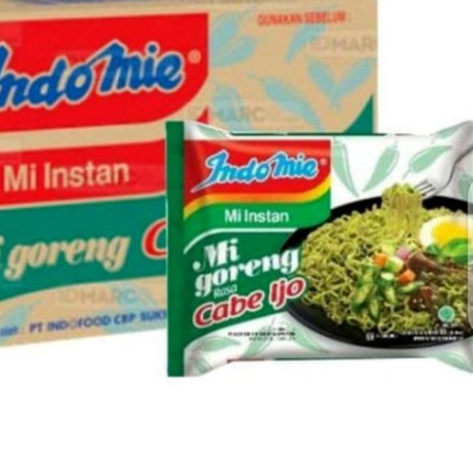 ♂ INDOMIE GORENG CABE IJO 1 Dus | isi 40 bks ⅍