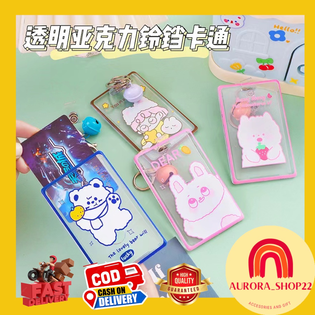 

[COD] CARD HOLDER NAME TAG ID CARD HOLDER AKRILIK CUTE MOTIF KARAKTER KARTUN LANYARD