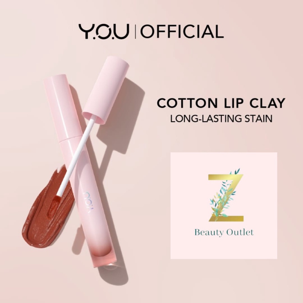 YOU Simplicity Cotton Lip Clay - lip cream