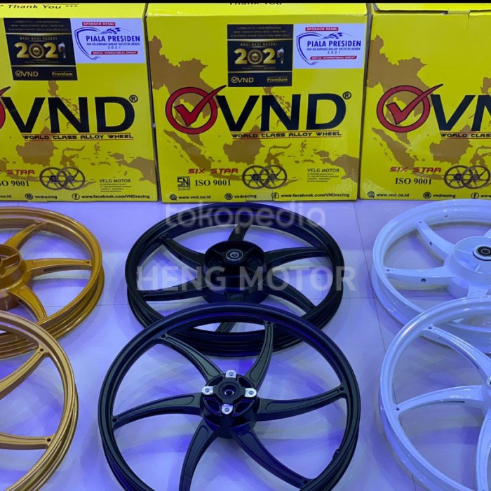 Velg Racing VND SIX STAR 140/160-17 Jupiter Z/ VEGA ZR/F1ZR/ CRYPTON