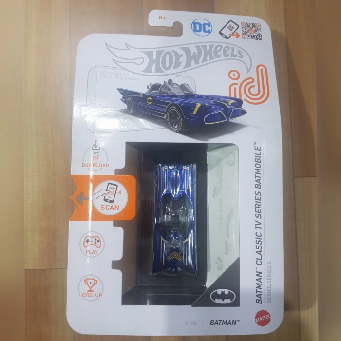 Hot Wheels Hotwheels Id Batman Classic Tv Series Batmobile Original #Original
