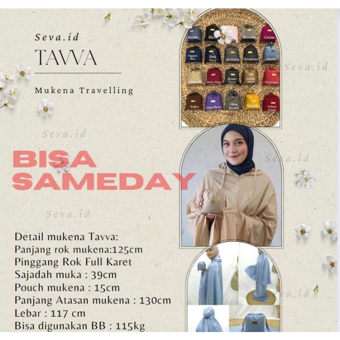 MUKENA TAVVA ORIGINAL MUKENA TAVVA MUKENA MINI TAVVA TERMURAH