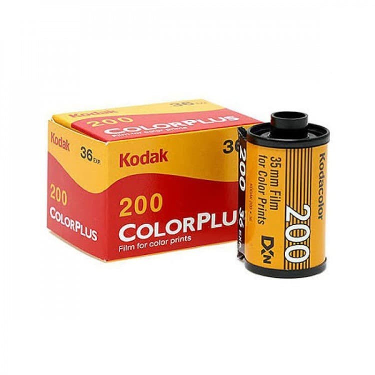 T2T Roll Film Kodak Colorplus 200 135mm 36exp ISO 200 Color Negative Film RBU