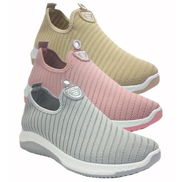 TERPERCAYA Dr. Kevin Sport Shoes Sepatu Sneakers Wanita Tanpa Tali 589-027 - (3 Color Options)
