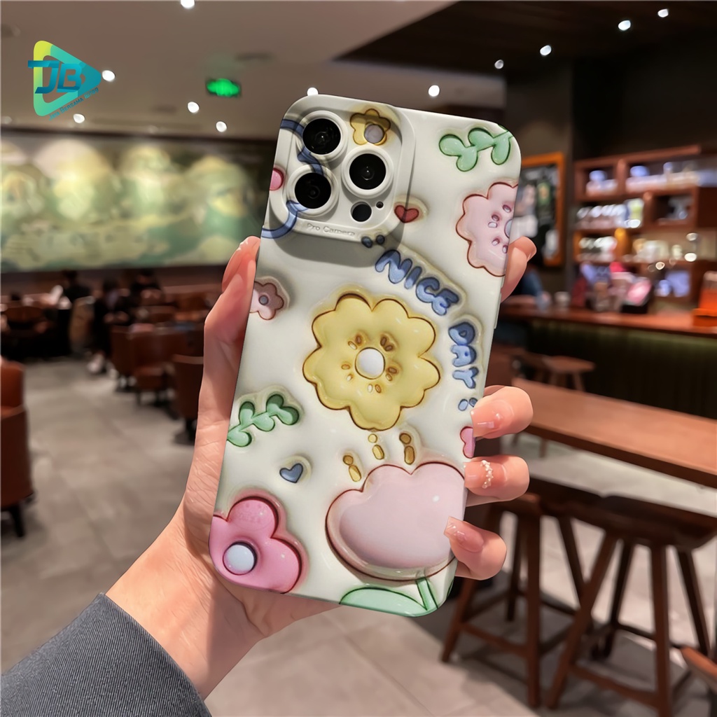 CUSTOM CASE SOFTCASE SILIKON PROCAMERA TULIP CUSTOM OPPO A3S A1K A5S A7 A37 NEO 9 A15 A15S A16 F1S A59 A96 A52 A92 A31 A8 A33 A53 A9 A5 2020 JB7645