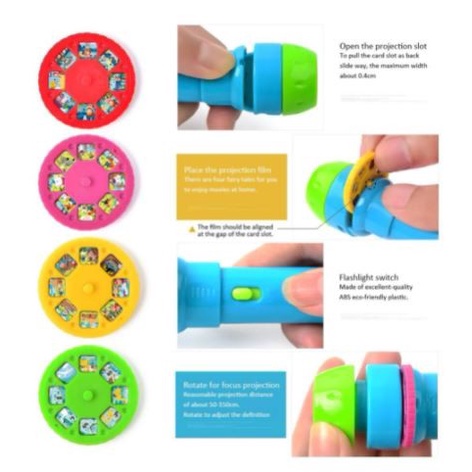 

Mideer Storybook Torch Mini Mainan Edukasi Anak Bedtime Story 3Thn+