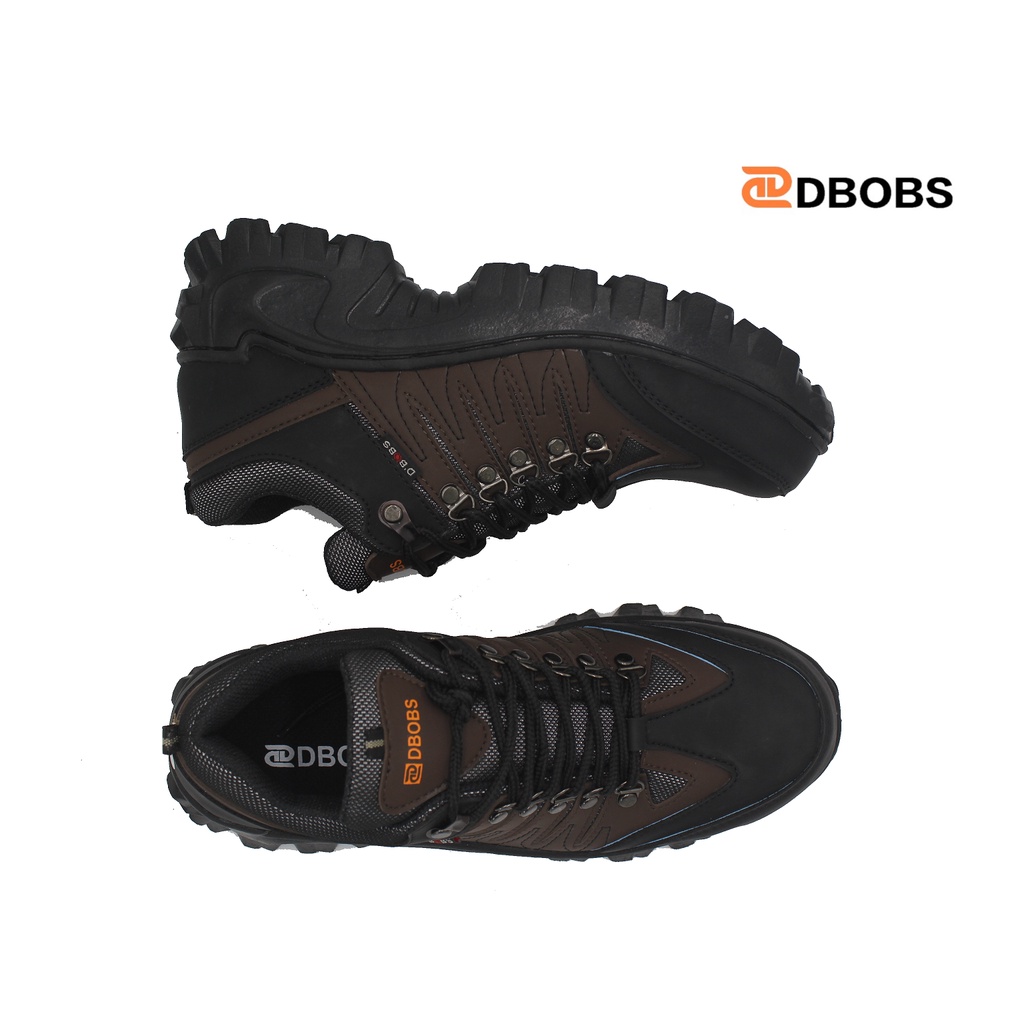 Sepatu Outdoor Boot Hiking Gunung Sefty Shoes Ujung Besi Best Quality Premium Touring Kerja Lapangan Harding Dobs Original