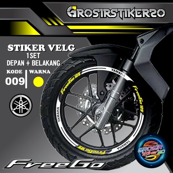 LIST VELG CUTING STIKER VARIASI YAMAHA FREEGO / STIKER CUTTING LIST VELG YAMAHA FREEGO / CUTTING STI