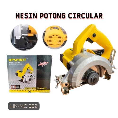 UPSPIRIT MESIN GROOVING MARMER CUTTER / GERGAJI MARMER MESIN LISTRIK PORTABEL JS-MC002-22