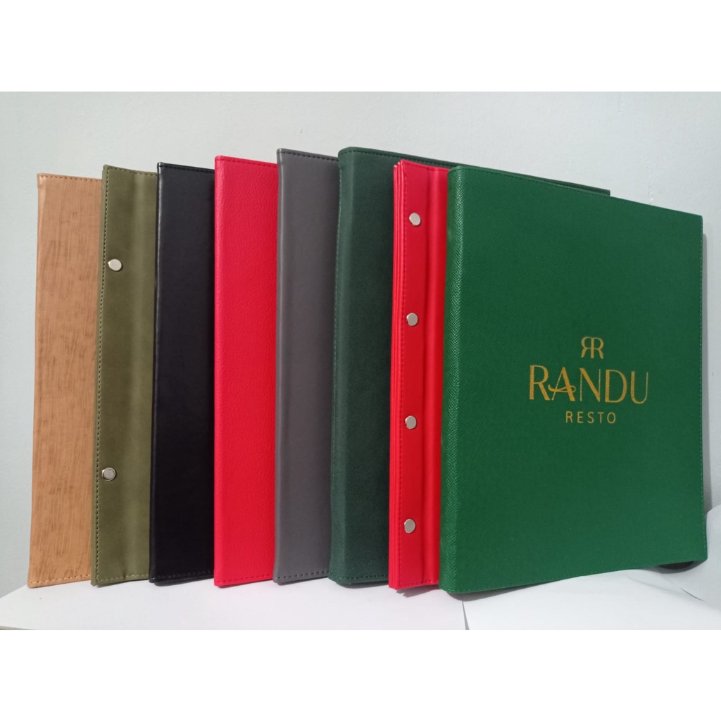 

Buku Menu Resto Cafe Ukuran A4 Ready Stok