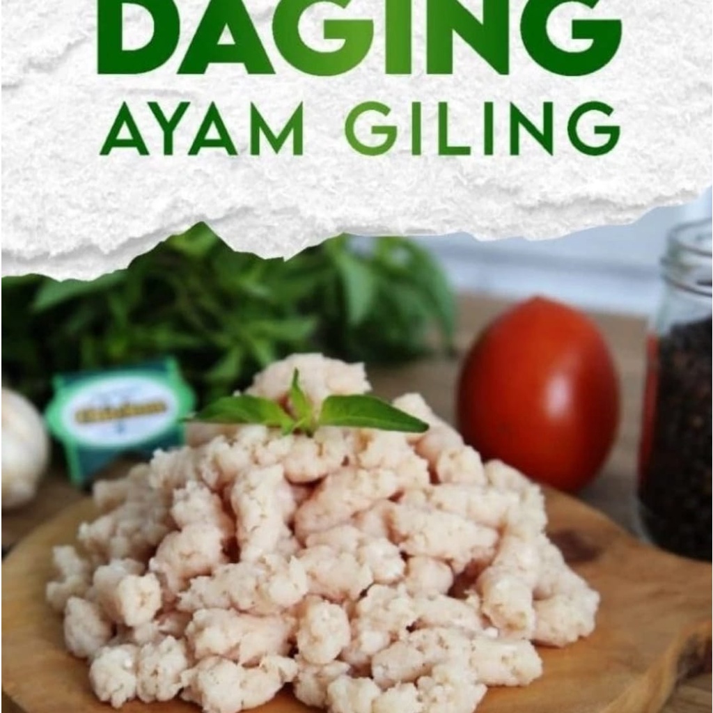 

Daging Ayam Giling - Fillet Dada Ayam Organik Berkah Chicken