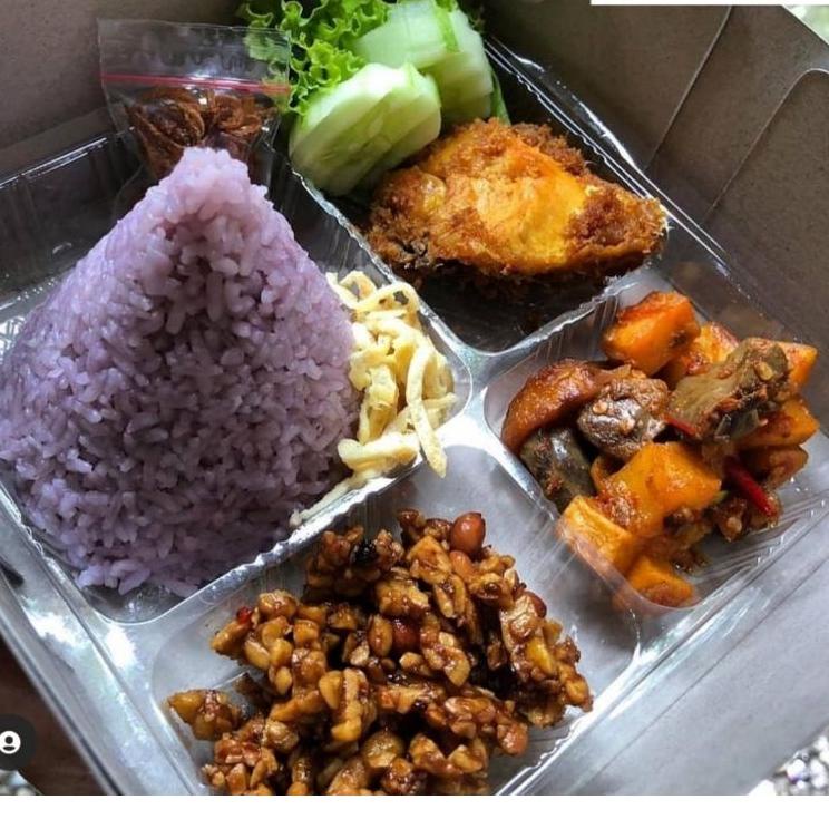 

Pasti LakuZz6Z0 Nasi Box Isi 4 Tumini Halal Enak Murah Free Stiker