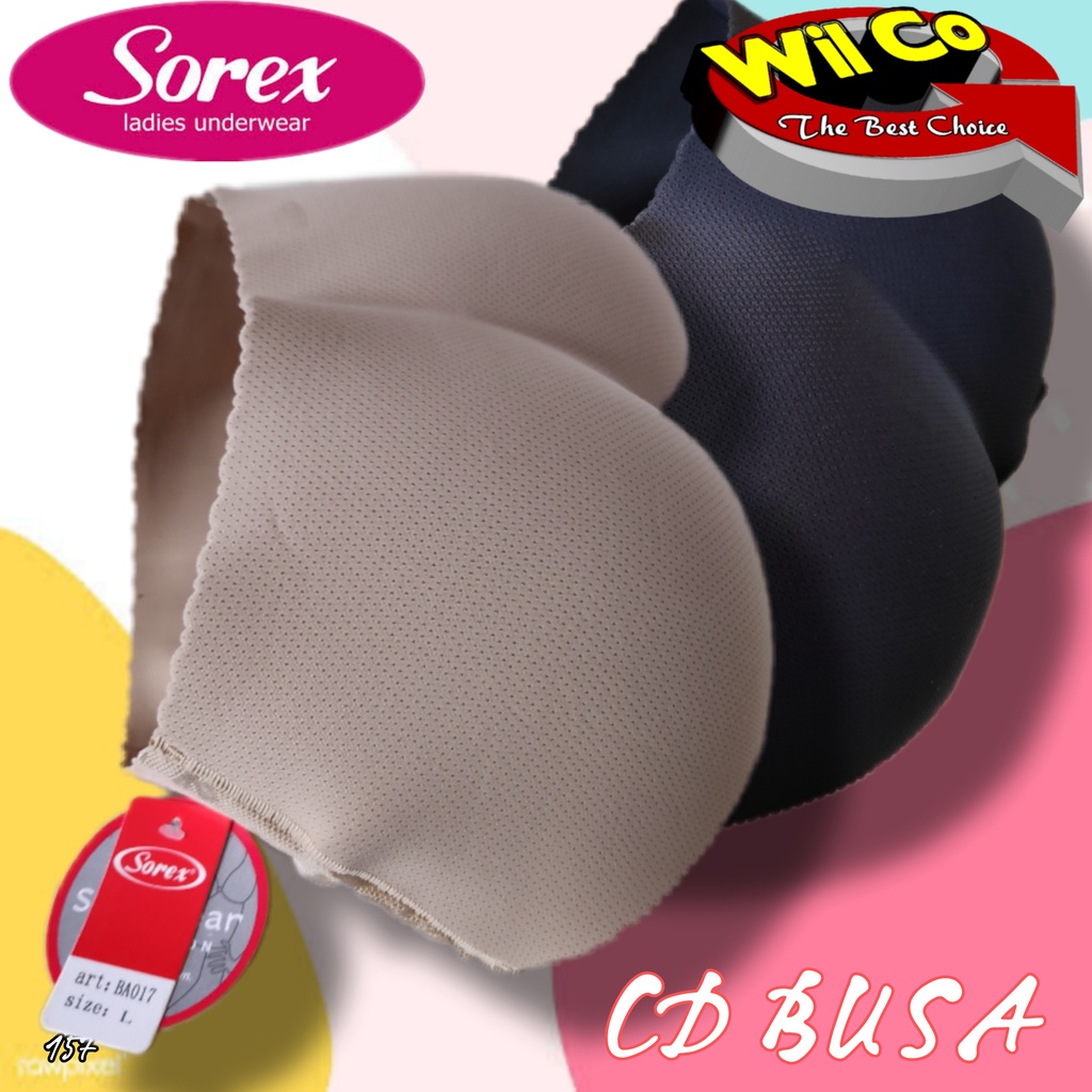 K157 - (Harga Per 1Pcs) CELANA BUSA WANITA SHAPEWARE PAKAIAN WANITA PEMBENTUK BOKONG CD BUSA SEXY SOREX SIZE S - XL