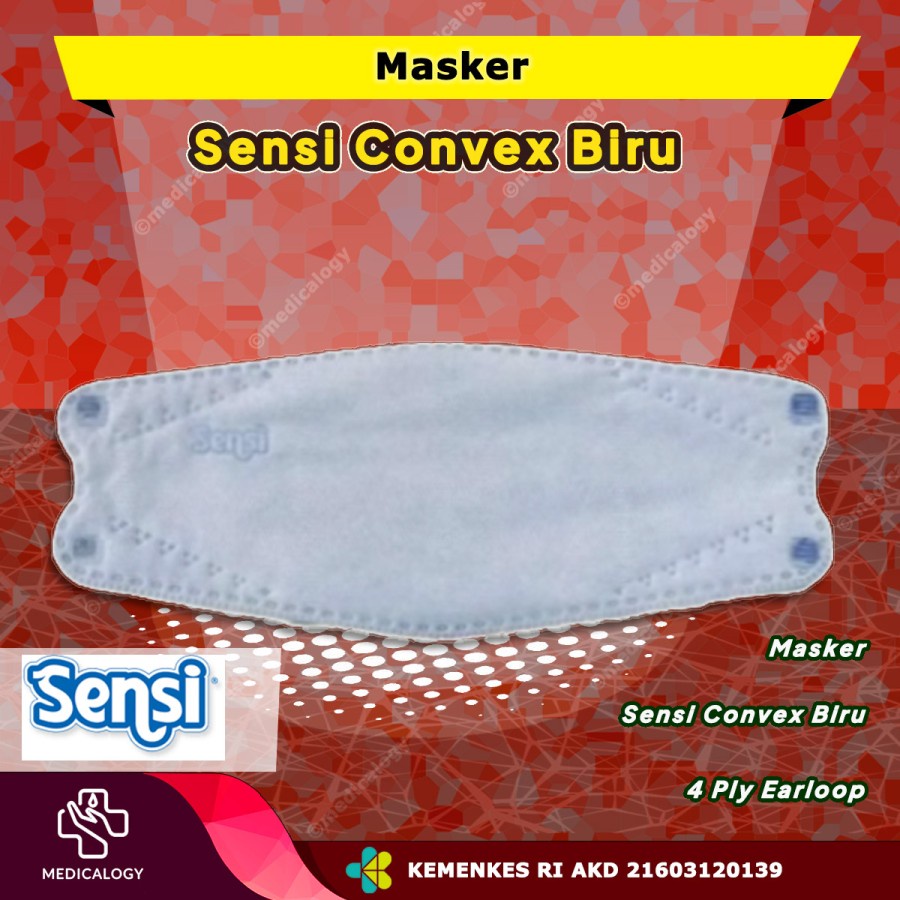 Masker Sensi Convex isi 20