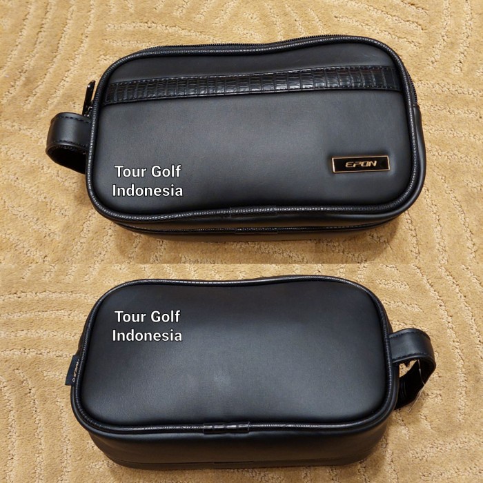 Tas Golf Pouch Bag EPON BLACK Original