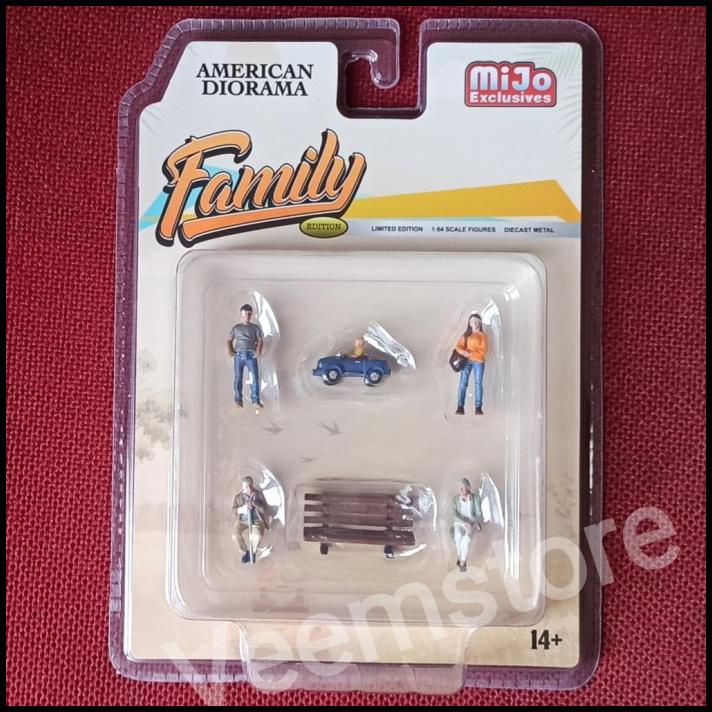 Figure 1:64 American Diorama Family Mijo [Diecast]