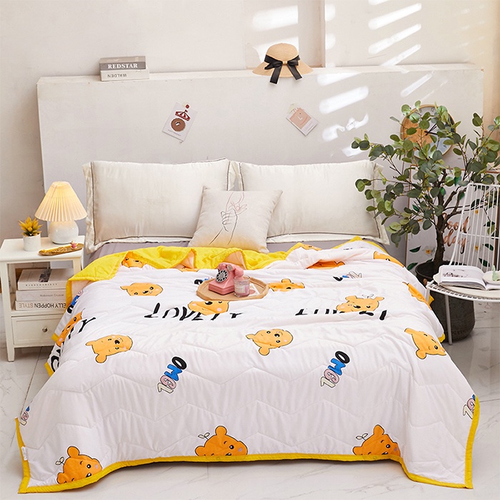 Lodoestar - Bedcover Motif Cantik uk 180x200cm king Size - Bedcover selimut Tanpa Sprei ( Only Bed Cover) - ND-1