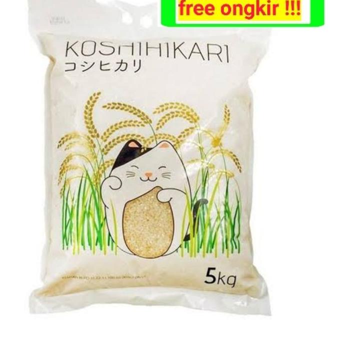 

❀ Beras Koshihikari 5kg beras jepang ♕