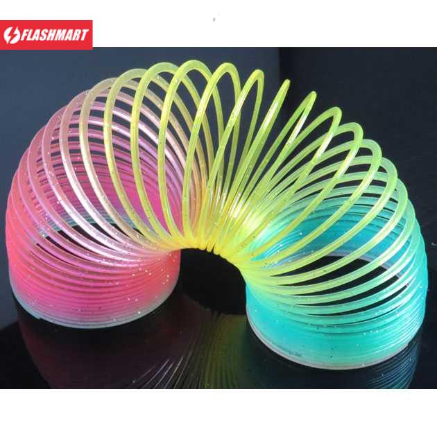 Flashmart Toys Slinky Spring Rainbow Mainan Per - MCS8709