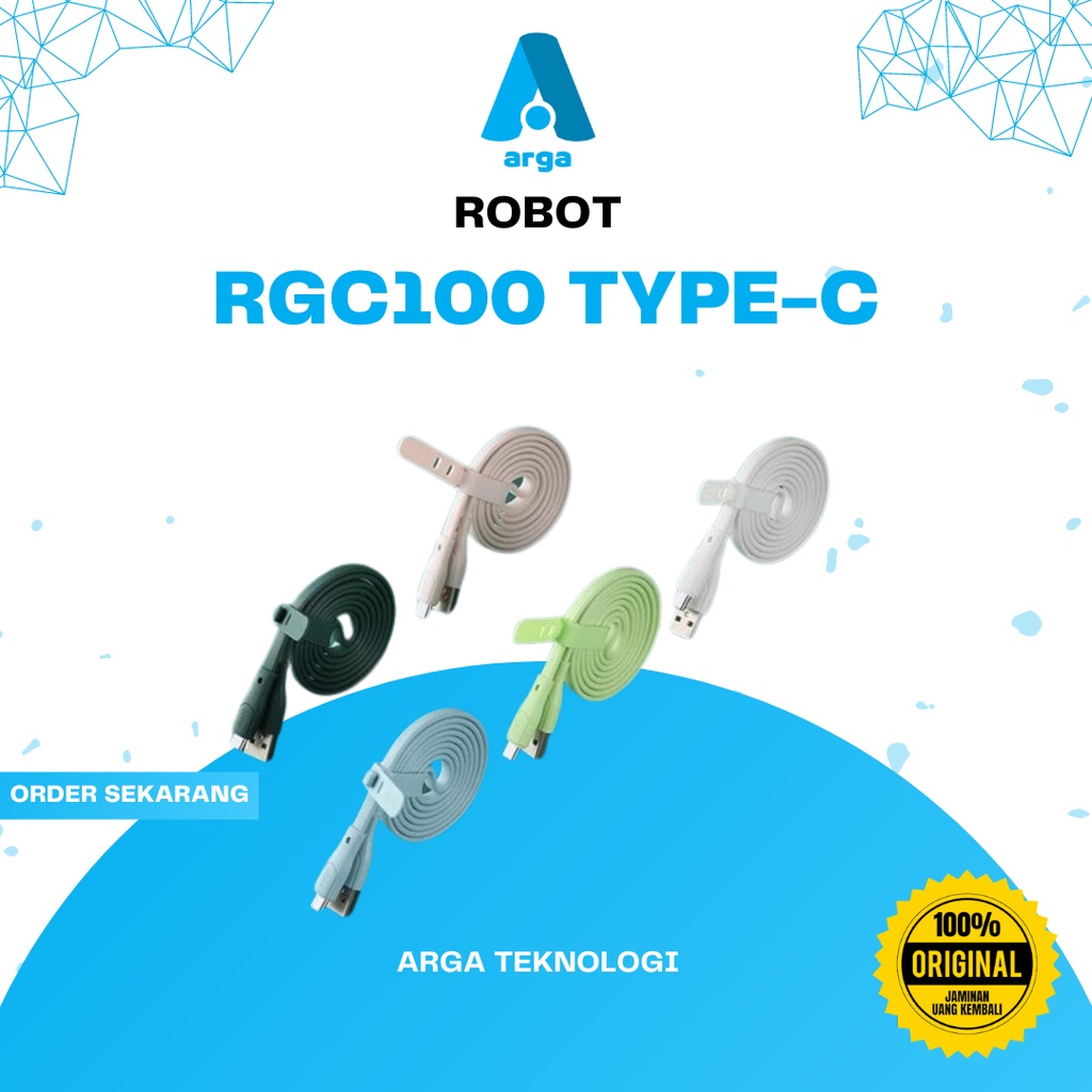 Robot RGC100 Type-C Data Cable Colorful