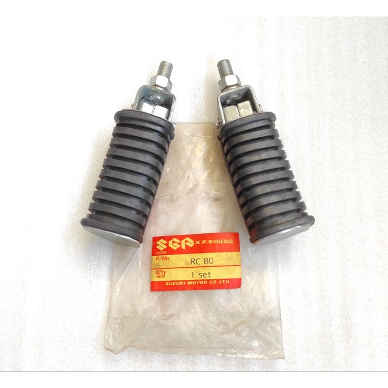 footstep foot step footrest foot rest belakang suzuki RC80 RC100 RC sprinter spirit nos
