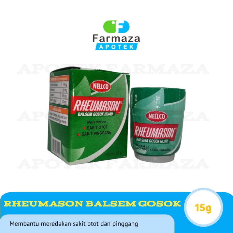 RHEUMASON BALSEM GOSOK HIJAU 15G
