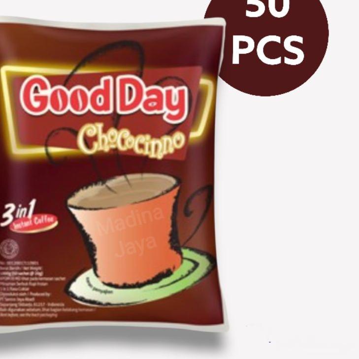 

♖ Good Day Kopi Instant 3 In 1 Chococinno (50pcs x 20g) ❁