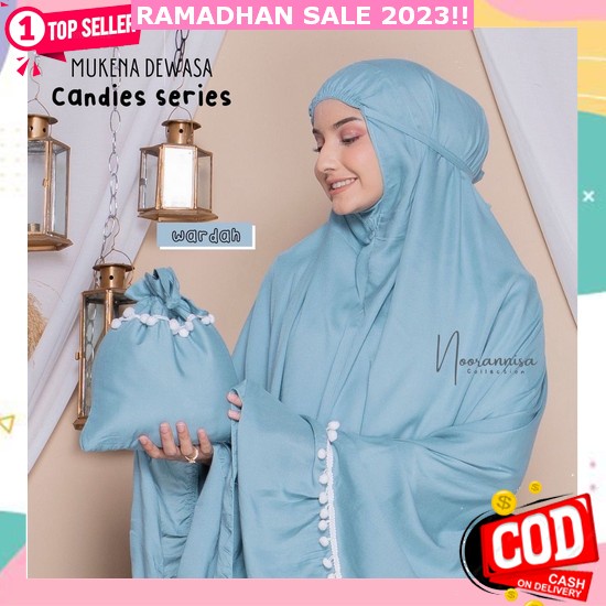 Ziyyana - Jannah Mukena Bordir Jumbo 3In1 Premium | Mukena Lebaran Travel Viral Kekinian Terbaru 202