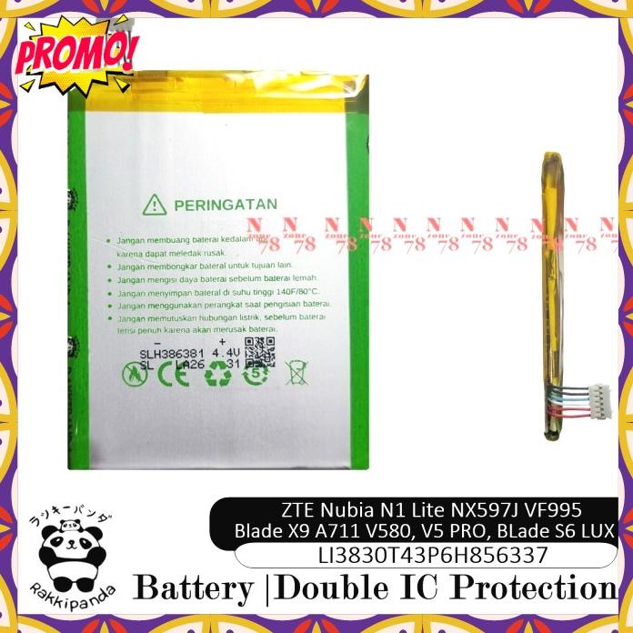 Acc Hp Baterai Zte Blade X9 A711 V580 Li3830T43P6H856337 Double Ic Protection
