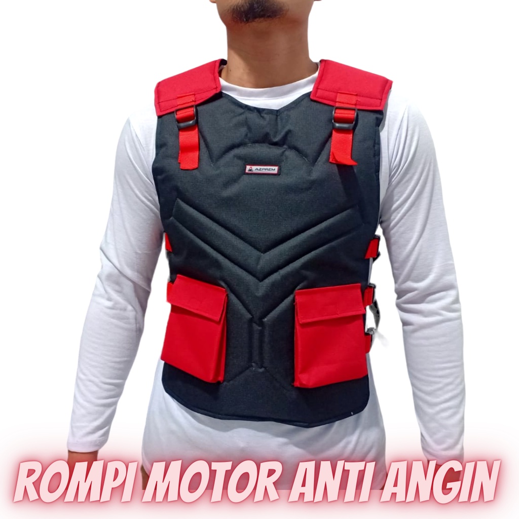 Rompi Anti Angin Motor Pria Dewasa Body Protector