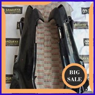last stok Cover Seat Body Bodi Belakang Set Rh Lh HITAM KAWASAKI KAZE KAZE OLD LAMA Asli Original KG