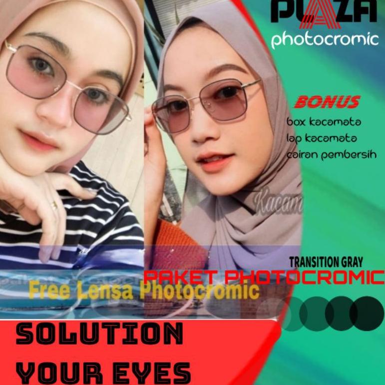 BIG SALE kacamata photocromic antiradiasi,kacamata minus,plus cilinder kode 3369