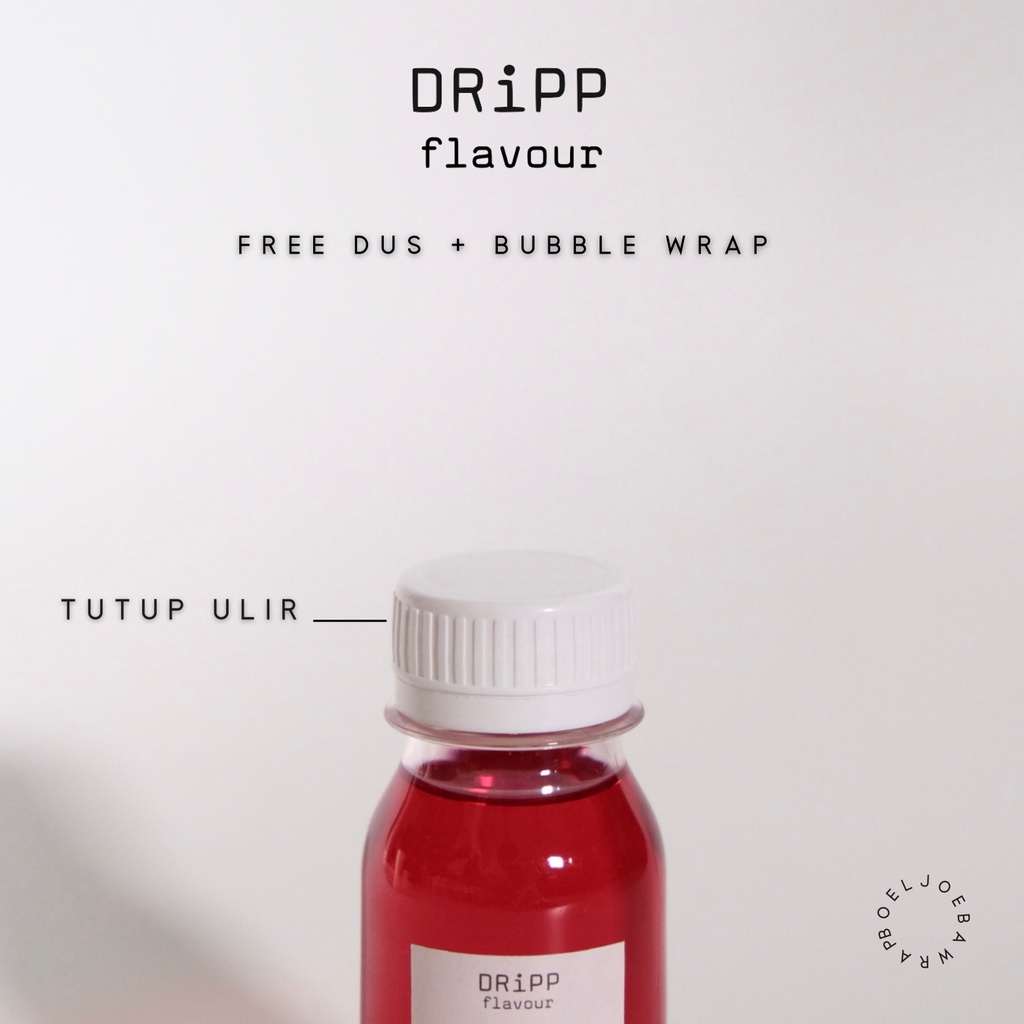 DRiPP All Varian Floral Syrup Repack [30, 50, 100] g