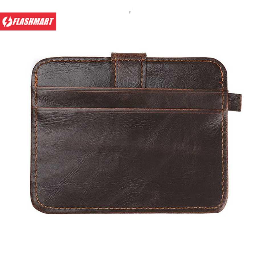 Flashmart Dompet Kecil Kulit dengan Hasp Ring - C031