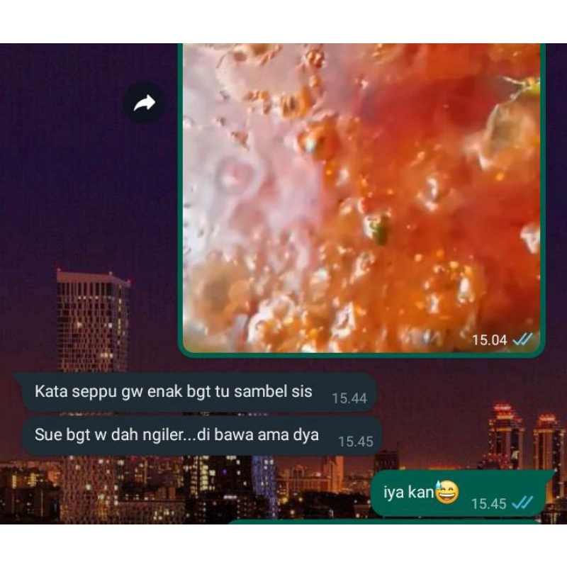 

Aleea Sambal kemasan 150ml rasa nya bikin nagih.sambal rumahn rasa premium