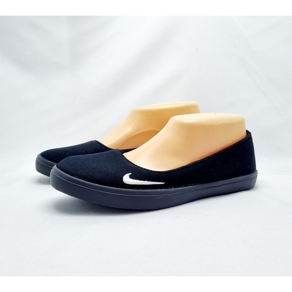 SEPATU WANITA SLIP ON 01 POLOS KEREN KULIAH HIJABERS UMROH HAJI PERAWAT