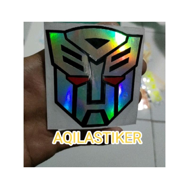 

Cutting stiker transformer