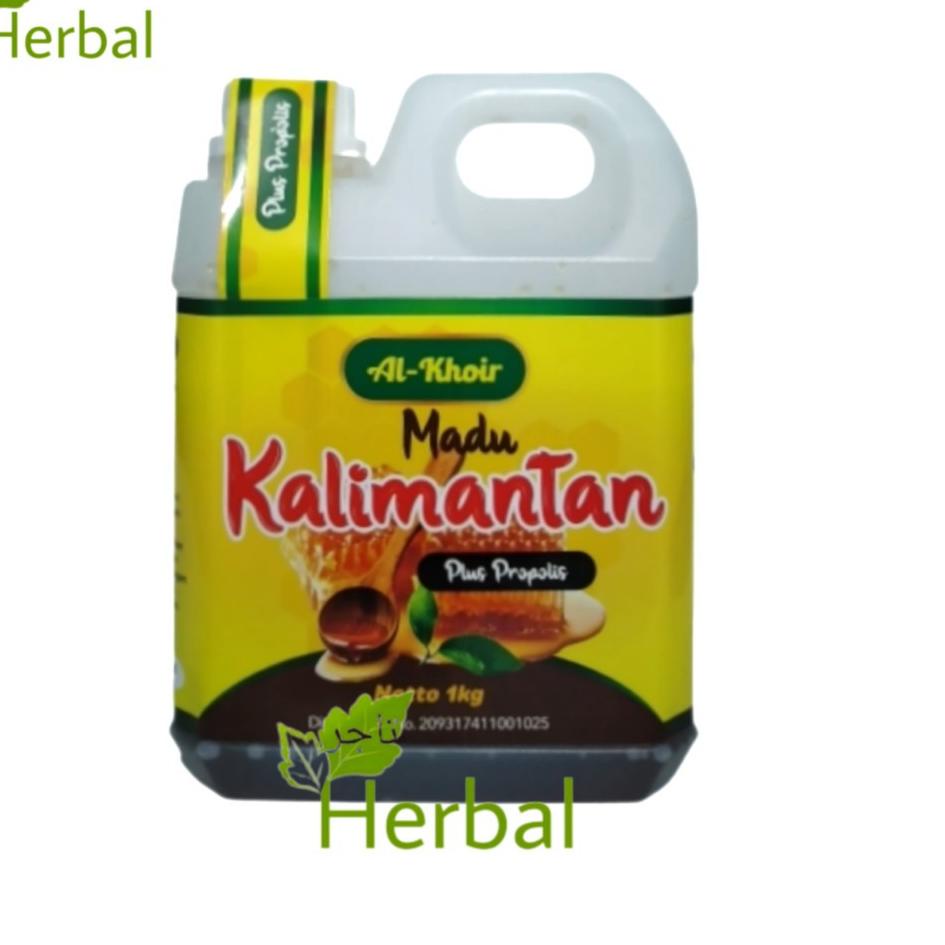

New Mart Al khoir Madu Hutan Kalimantan plus propolis 1kg