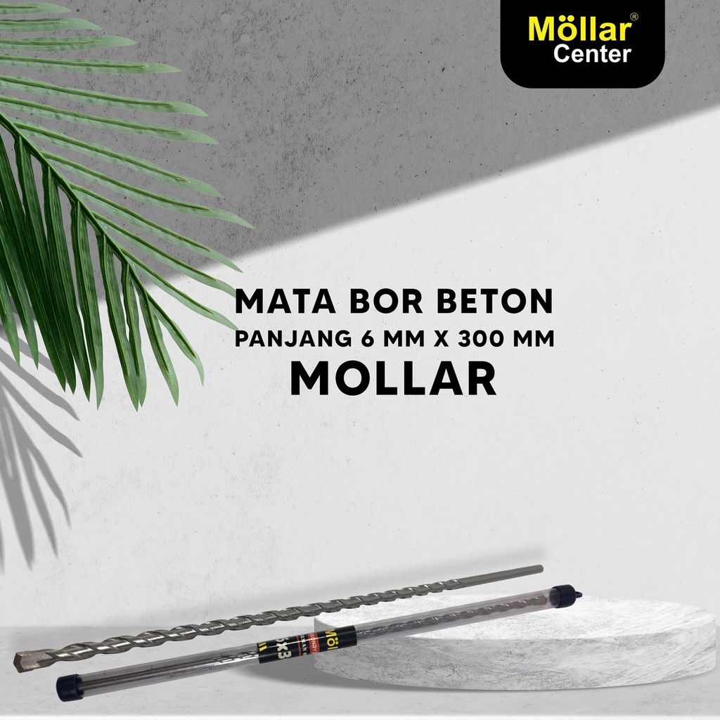 Mata Bor Tembok Beton 30cm MOLLAR Masonry Drill Bit 300mm / 30 cm