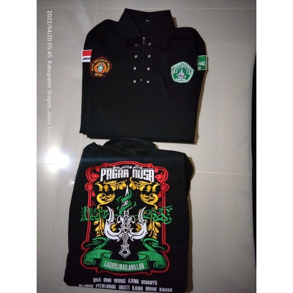 Baju Atasan resleting Bordir pagar Nusa (Alexandro)