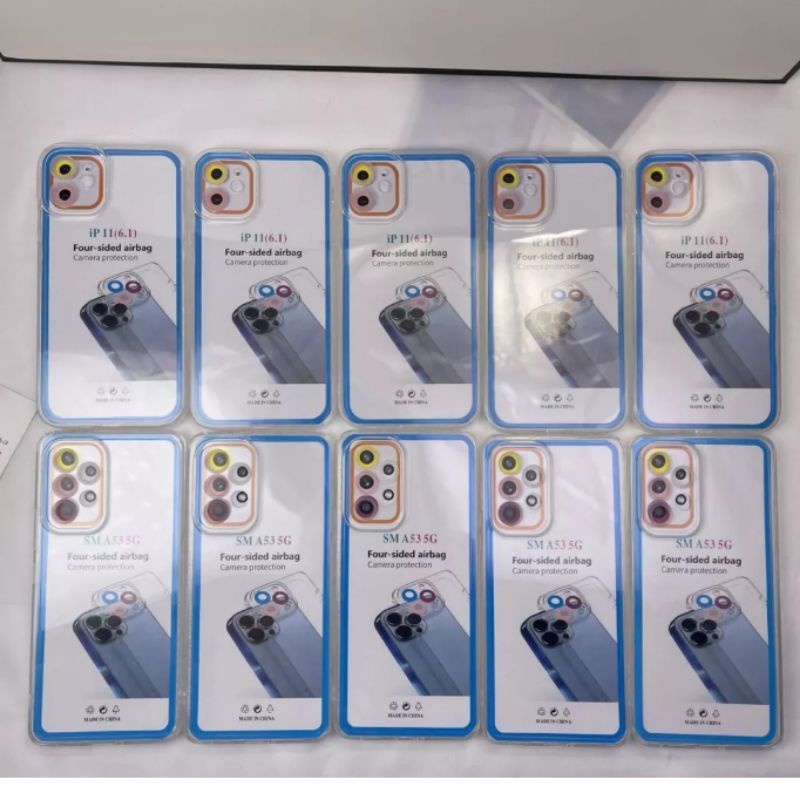 SOFTCASE BENING TRANSPARAN WITH PROTECT CAMERA ALL MERK INFINIX