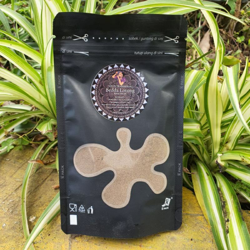 [BELI 2 PCS Gratis 1 KHUSUS 10 GRAM] Lulur rempah Bangkal pemutih badan 100% original 30 gram | Lulur bangkal Rempah | Bedda lotong hitam 50 gram-Bedda lotong 50 gram