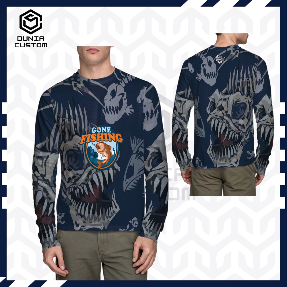 JUAL KAOS FISHING MANIA MANCING IKAN ALAT PANCING PANCINGAN JANGKAR KAPAL LAUT OLAHRAGA TERBARU 3D J