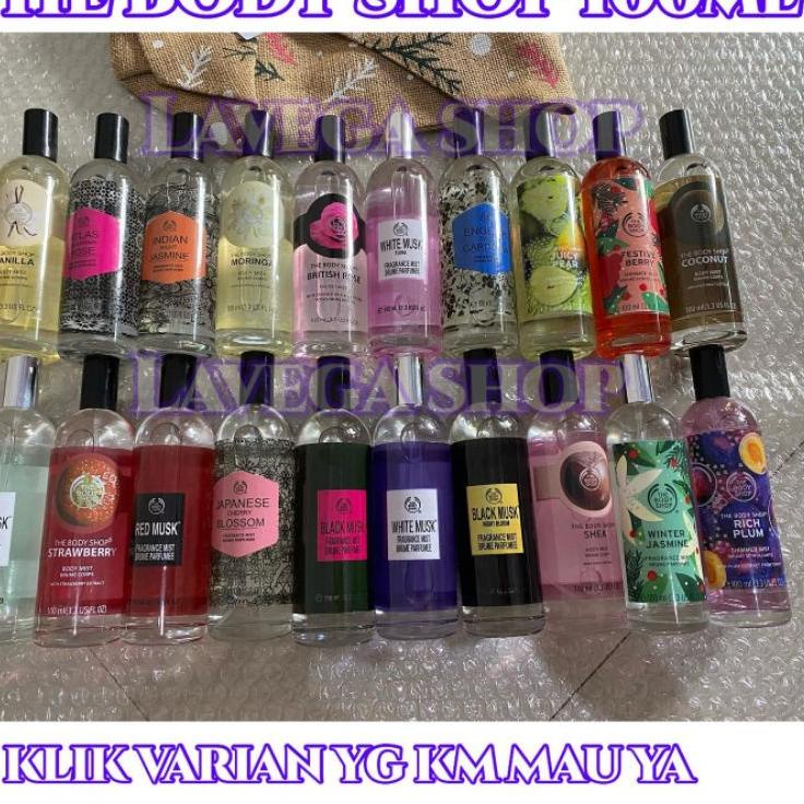 8.8 PARFUM THE BODY SHOP BODY MIST BEST SELLER