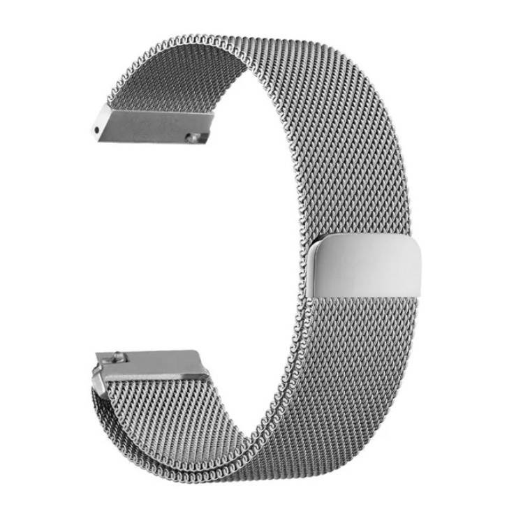 Strap 22mm Garmin Forerunner 265 46mm - Tali Jam Tangan Milanese Loop Magnetic Metal