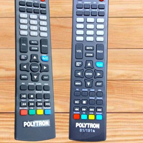 ✪ Remote Remot TV Polytron / Lcd Led Bazzoke Cinemax Xcel ♥